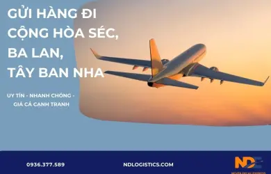 GỬI HÀNG ĐI CỘNG HÒA SÉC , BALAN , TÂY BAN NHA